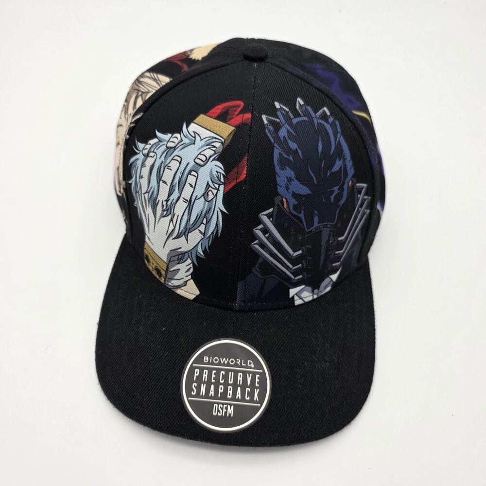 My Hero Academia League of Villians Snapback Anime Manga Baseball Cap Hat